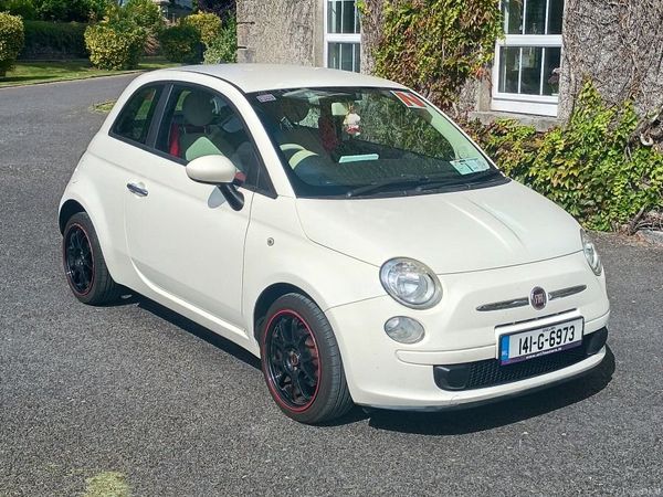 Fiat 500 Hatchback, Petrol, 2014, White