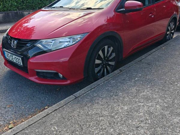 Honda Civic Estate, Diesel, 2014, Red