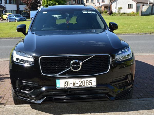 Volvo XC90 SUV, Petrol Plug-in Hybrid, 2019, Black