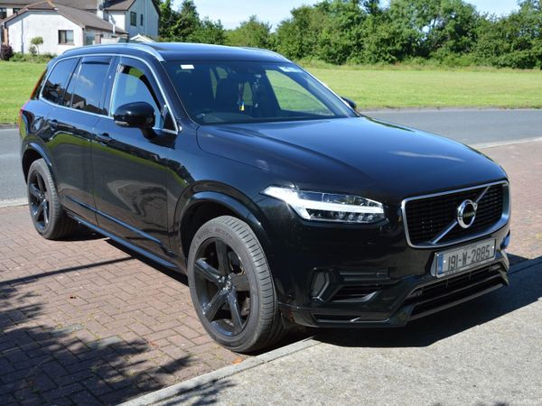 Volvo XC90 SUV, Petrol Plug-in Hybrid, 2019, Black