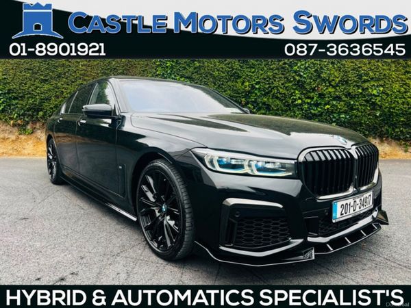 BMW 7-Series Saloon, Petrol Plug-in Hybrid, 2020, Black