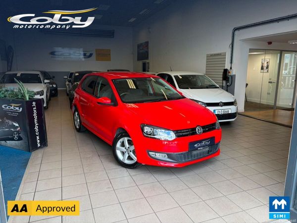 Volkswagen Polo Hatchback, Petrol, 2014, Red