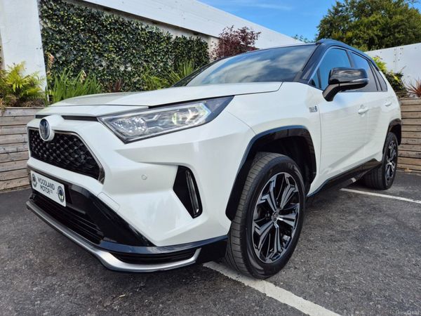 Toyota RAV4 SUV, Petrol Plug-in Hybrid, 2021, White