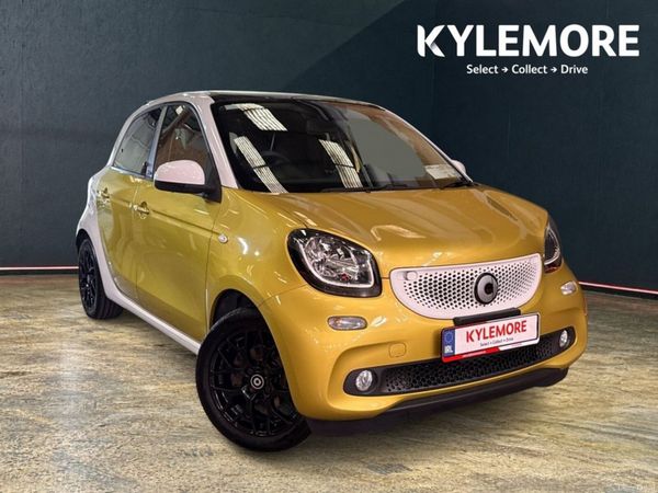 Smart Forfour Hatchback, Petrol, 2017, Yellow