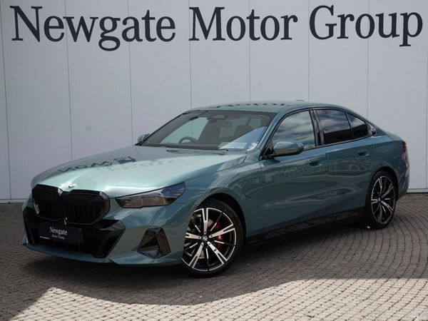 BMW 5-Series Saloon, Petrol Plug-in Hybrid, 2026, Green