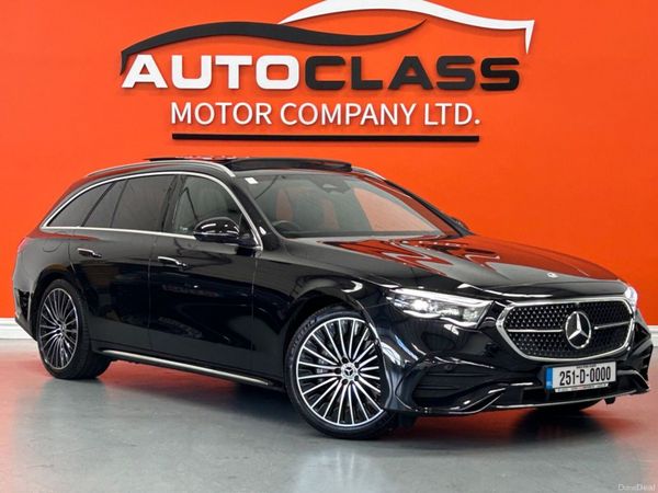Mercedes-Benz E-Class Estate, Petrol Plug-in Hybrid, 2025, Black