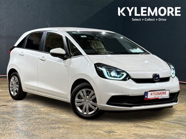 Honda Fit Hatchback, Petrol Hybrid, 2024, White