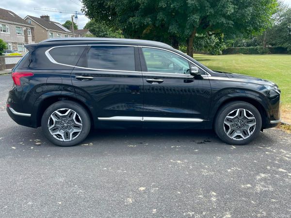 Hyundai Santa Fe SUV, Petrol Plug-in Hybrid, 2022, Black