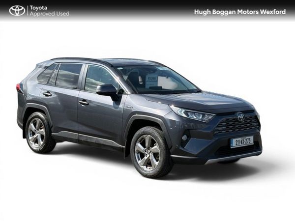 Toyota RAV4 SUV, Petrol Hybrid, 2021, Grey