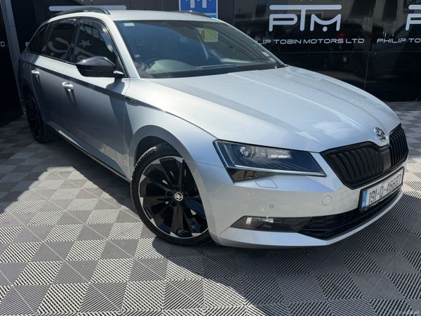 Skoda Superb Estate, Diesel, 2019, Silver