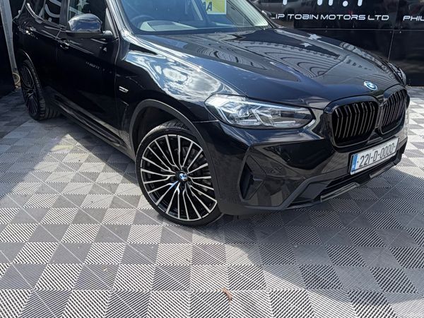 BMW X3 SUV, Petrol Hybrid, 2022, Black