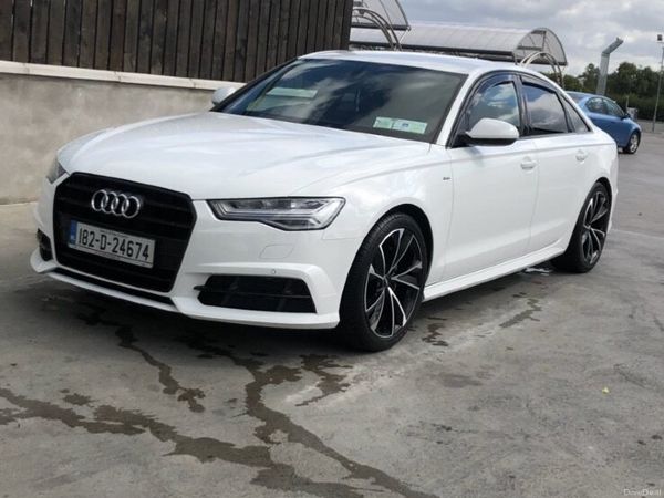 Audi A6 Saloon, Diesel, 2018, White