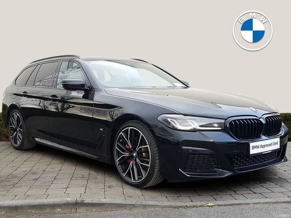 BMW 5-Series Estate, Diesel, 2025, Black
