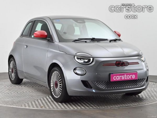 Fiat 500e Hatchback, Electric, 2022, Grey