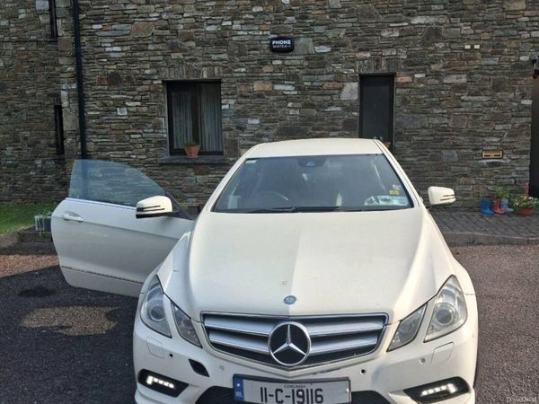 Mercedes-Benz E-Class Coupe, Diesel, 2011, White