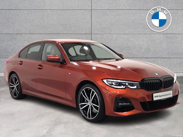 BMW 3-Series Saloon, Petrol Plug-in Hybrid, 2021, Orange