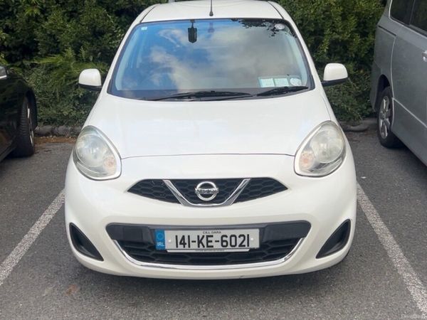 Nissan March Hatchback, Petrol, 2014, White