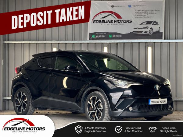 Toyota C-HR SUV, Petrol Hybrid, 2017, Black