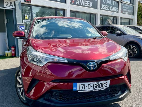 Toyota C-HR Hatchback, Petrol Hybrid, 2017, Red