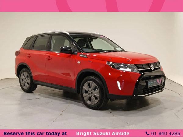 Suzuki Vitara SUV, Petrol Hybrid, 2026, Red