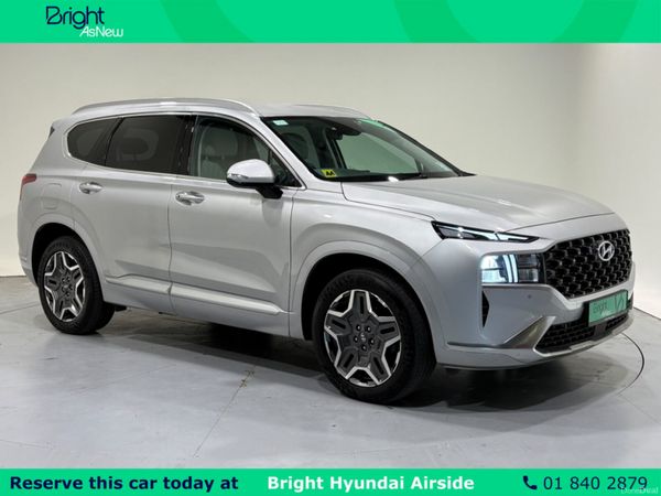 Hyundai Santa Fe SUV, Petrol Plug-in Hybrid, 2023, Grey