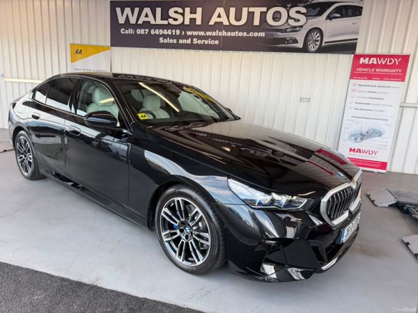BMW 5-Series Saloon, Petrol Plug-in Hybrid, 2026, Black