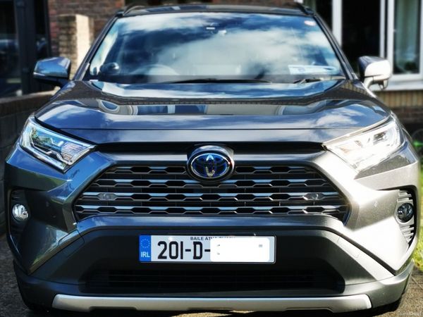 Toyota RAV4 SUV, Petrol Hybrid, 2020, Green