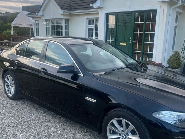 BMW 5-Series Saloon, Diesel, 2013, Black