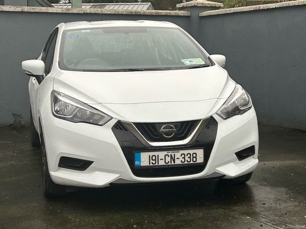 Nissan Micra Hatchback, Petrol, 2019, White