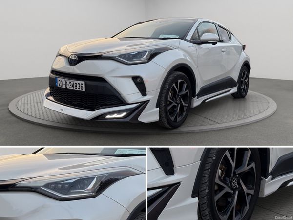 Toyota C-HR Hatchback, Petrol Hybrid, 2020, White