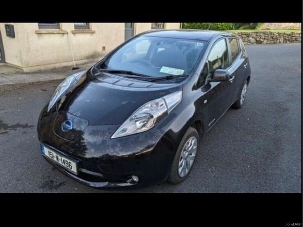 Nissan Leaf Hatchback, Electric, 2015, Black