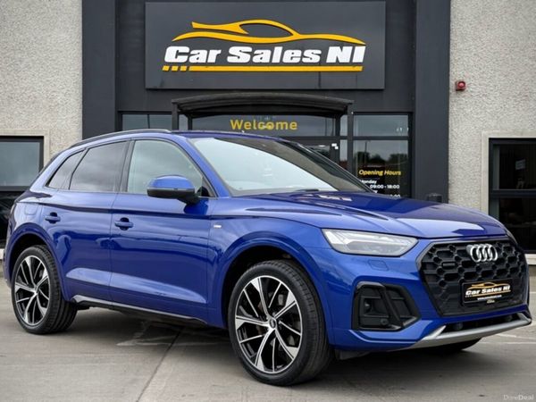 Audi Q5 SUV, Diesel Hybrid, 2022, Blue