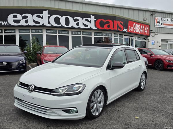 Volkswagen Golf Hatchback, Petrol, 2018, White