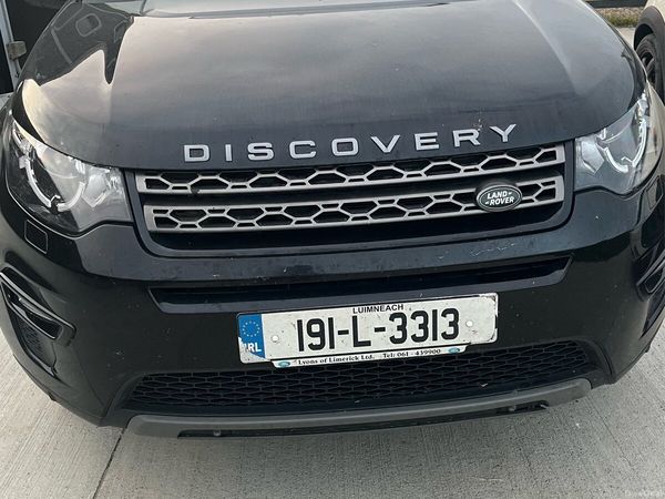 Land Rover Discovery Sport SUV, Diesel, 2019, Black