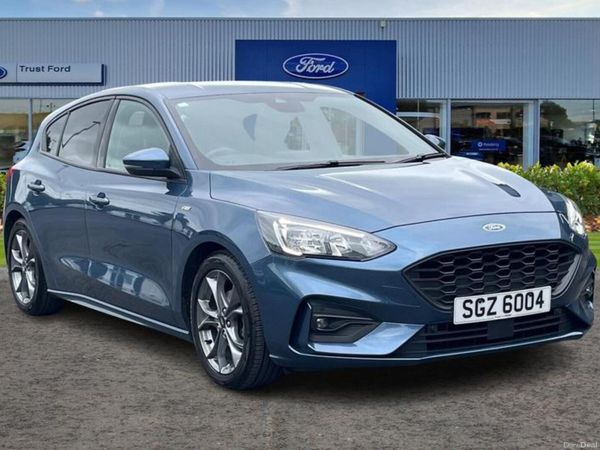 Ford Focus Hatchback, Petrol, 2020, Blue