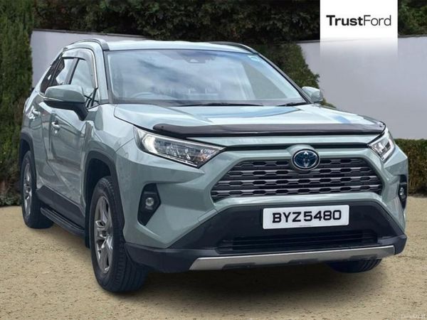 Toyota RAV4 Estate, Petrol Hybrid, 2022, Green
