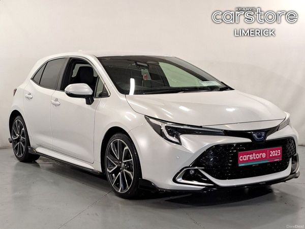 Toyota Corolla Hatchback, Petrol Hybrid, 2023, White