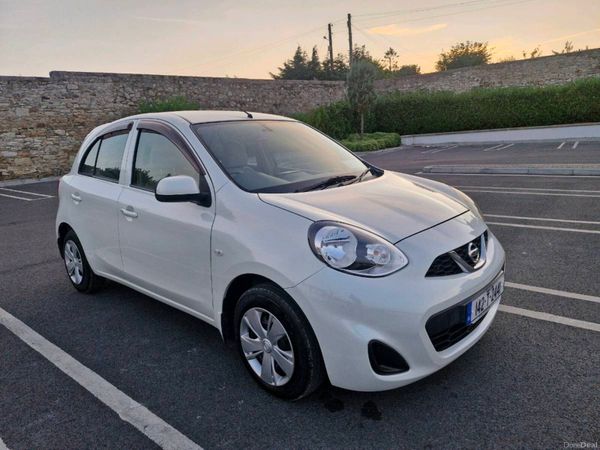 Nissan March Hatchback, Petrol, 2014, White