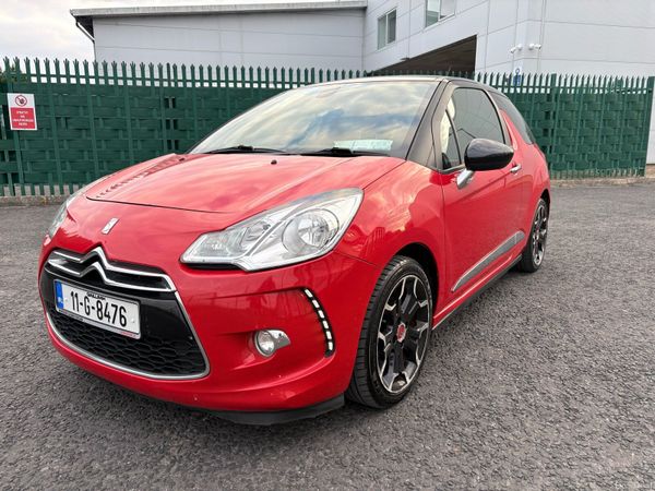 Citroen DS 3 Hatchback, Diesel, 2011, Red