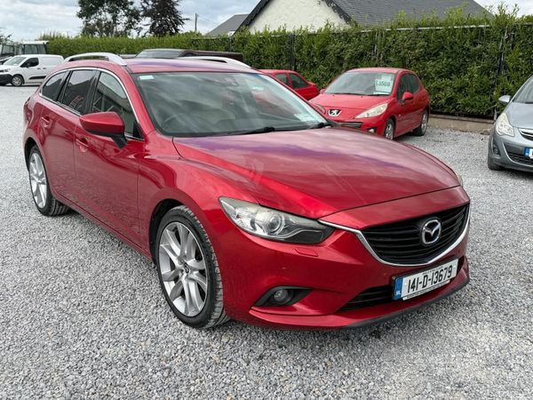 Mazda Mazda6 Estate, Diesel, 2014, Red