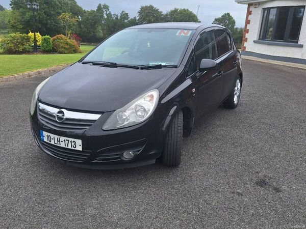 Opel Corsa Hatchback, Petrol, 2010, Black