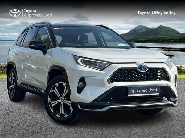 Toyota RAV4 Estate, Petrol Plug-in Hybrid, 2022, White