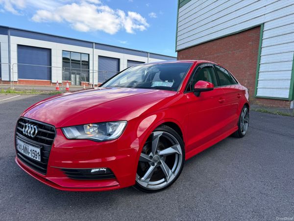Audi A3 Saloon, Diesel, 2014, Red