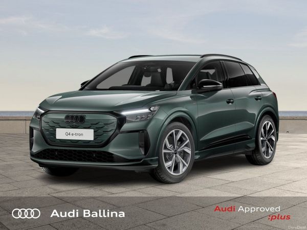 Audi Q4 e-tron SUV, Electric, 2026, Green