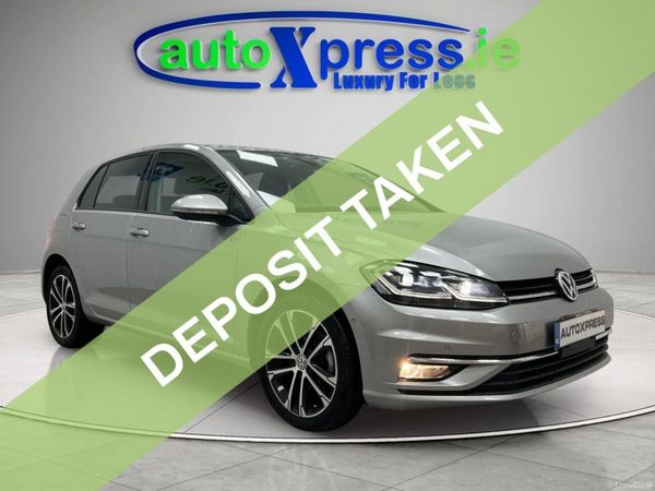 Volkswagen Golf Hatchback, Diesel, 2019, Silver