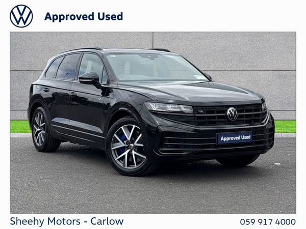 Volkswagen Touareg SUV, Petrol Plug-in Hybrid, 2024, Black