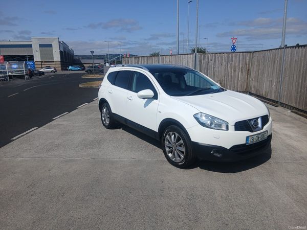 Nissan Qashqai+2 Hatchback, Diesel, 2013, White