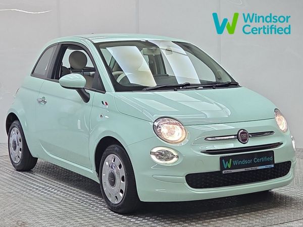 Fiat 500 Hatchback, Petrol, 2021, Green