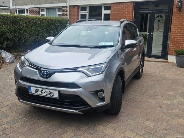 Toyota RAV4 SUV, Petrol Hybrid, 2018, Grey