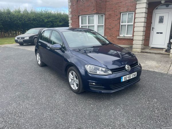 Volkswagen Golf Hatchback, Diesel, 2015, Blue
